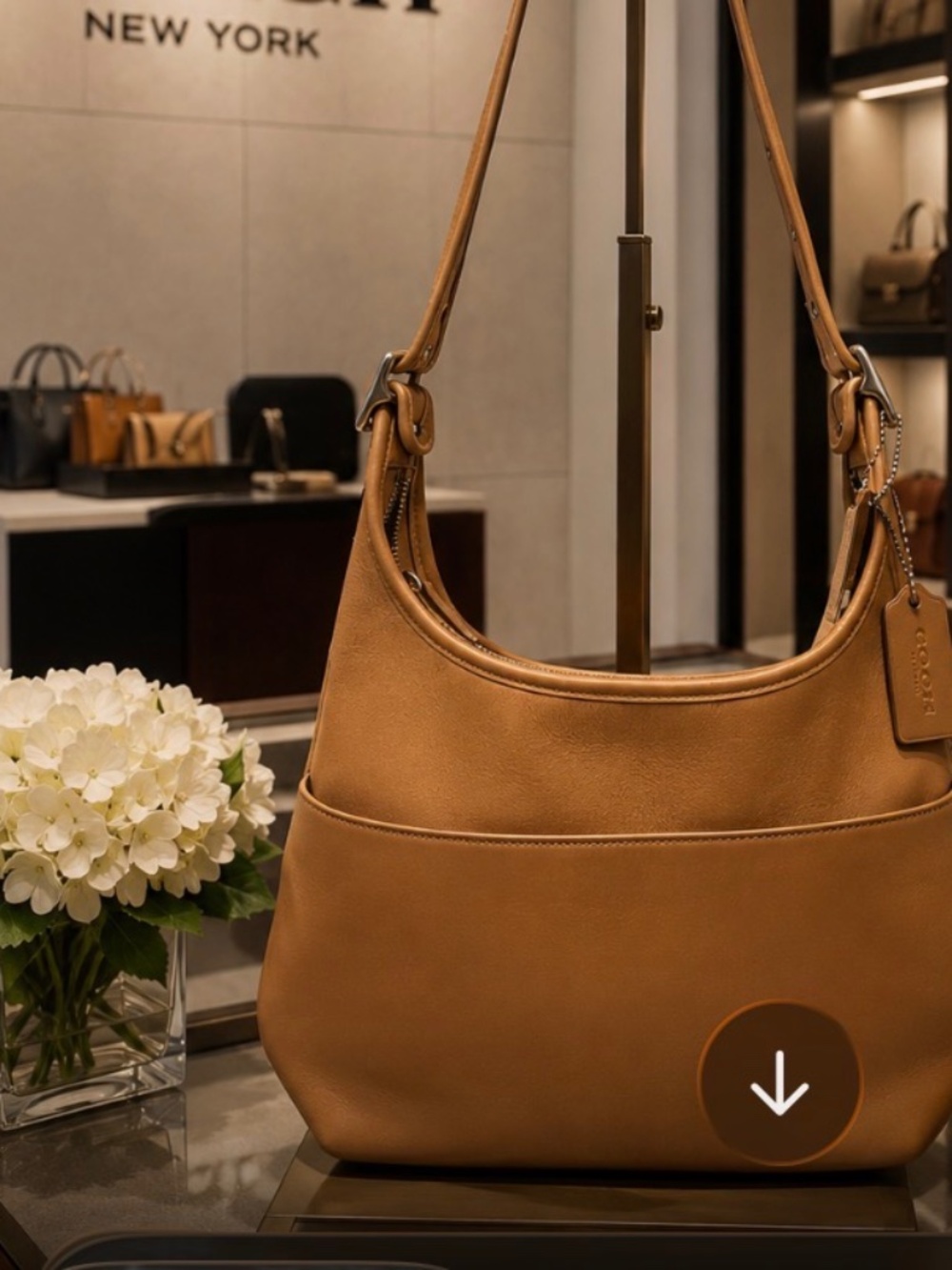 Coach Tan Shoulder Bag